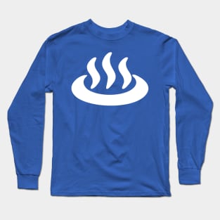 Onsen ♨ Hot Spring 温泉 Japanese Sign Long Sleeve T-Shirt